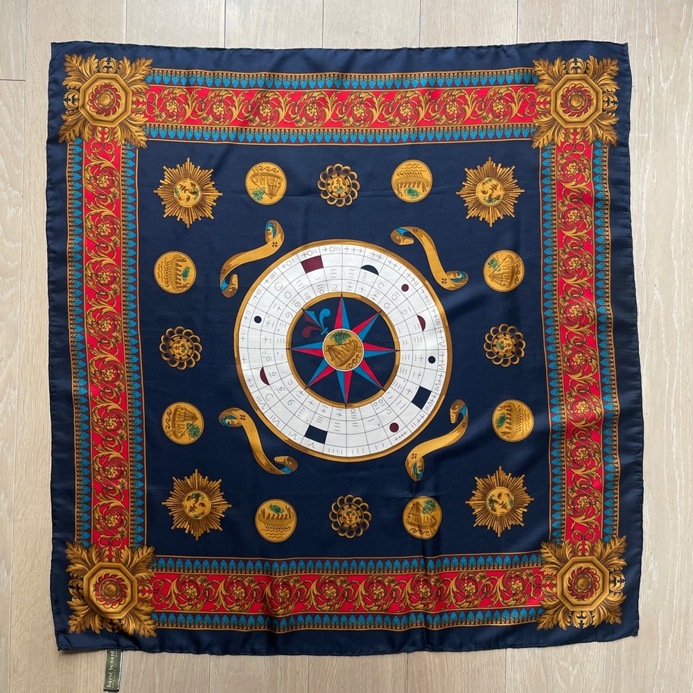 Vintage Harve Benard Silk Scarf